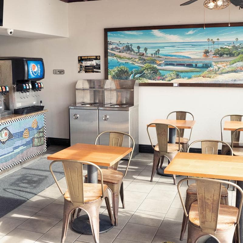 Restaurant dining area